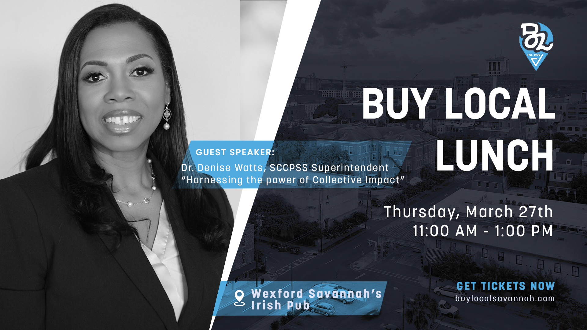 March 2025 Buy Local Luncheon with Dr. Denise Watts