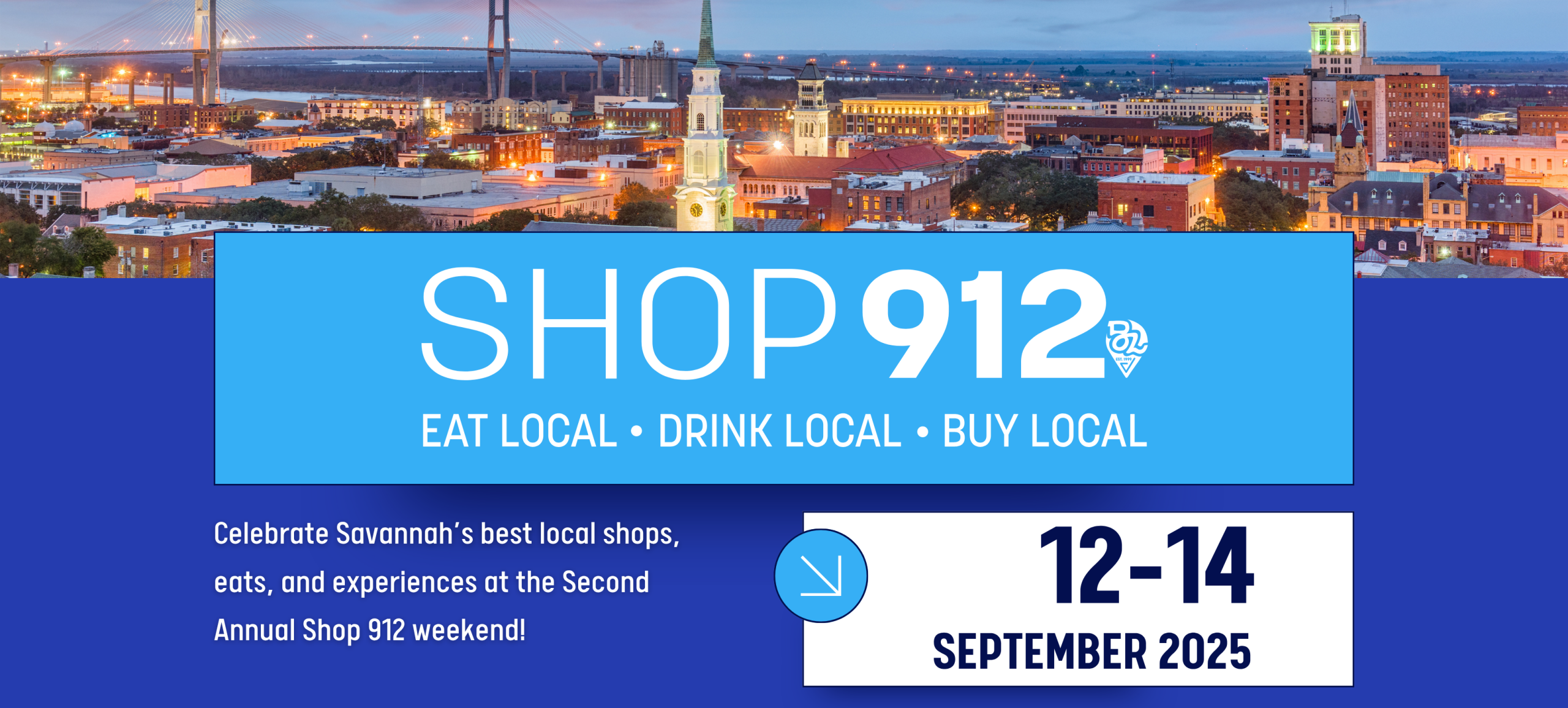 Shop 912: Eat Local, Drink Local, Buy Local. Celebrate Savannah's best local shops, eats, and experiences at the Second Annual Shop 912 weekend!